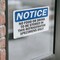 Signmission No Food Or Drinks To Be Stored In This Refrigerator, 7 in W x Rectangle, Vinyl Decal OS-2PACK-NS-D-57-L-14620 - alternate 4